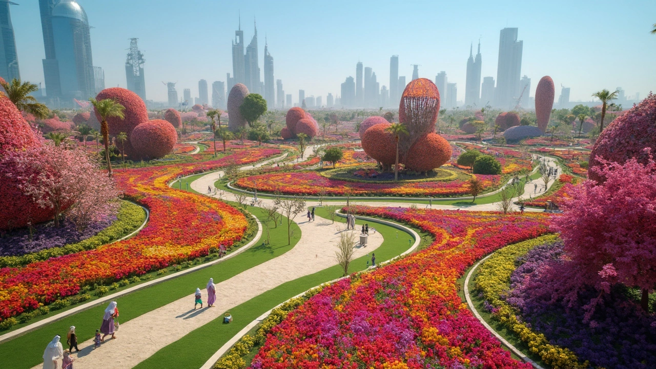 Dubai Miracle Garden: The Story Behind Its Jaw-Dropping Flower Displays