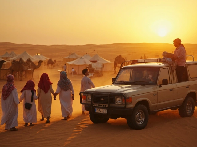 Dubai Desert Safari: Thrilling Rides, Sunset Views, and Local Flavors