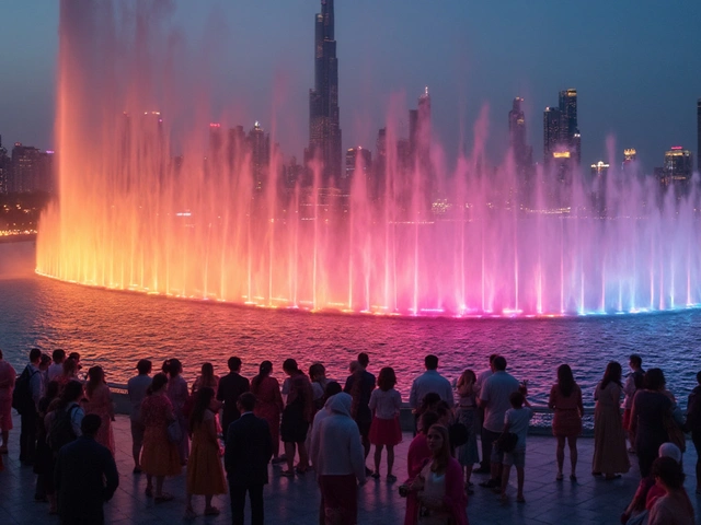Dubai Fountain: How It Transforms Downtown Dubai Every Night