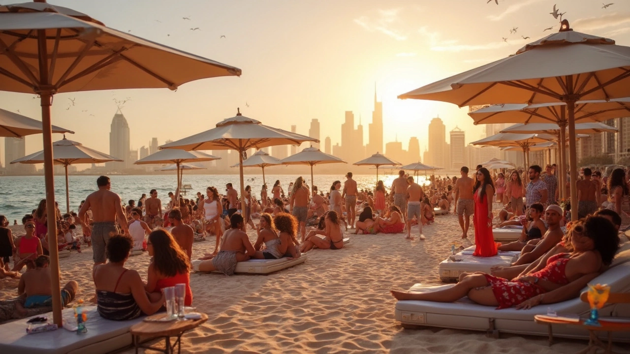 Barasti Beach: Feel the Dubai Pulse with Sun, Music, and Vibes
