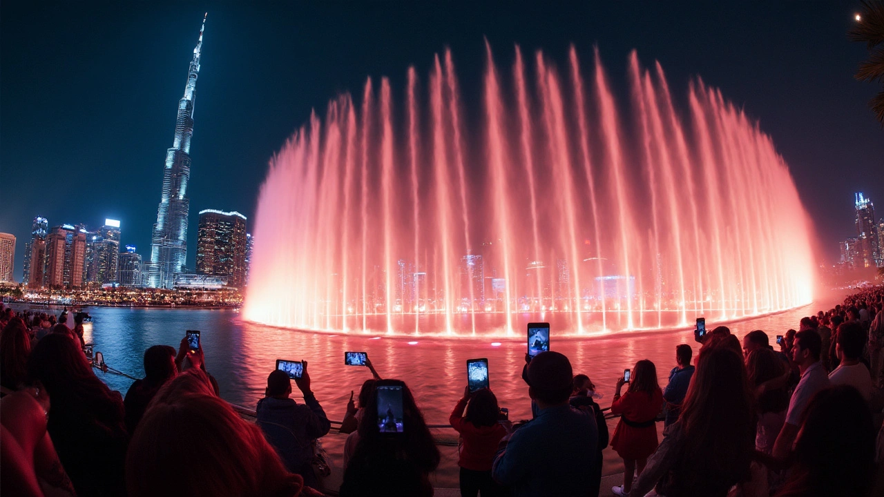 Dubai Fountain: Light and Water Spectacle in the Heart of Downtown