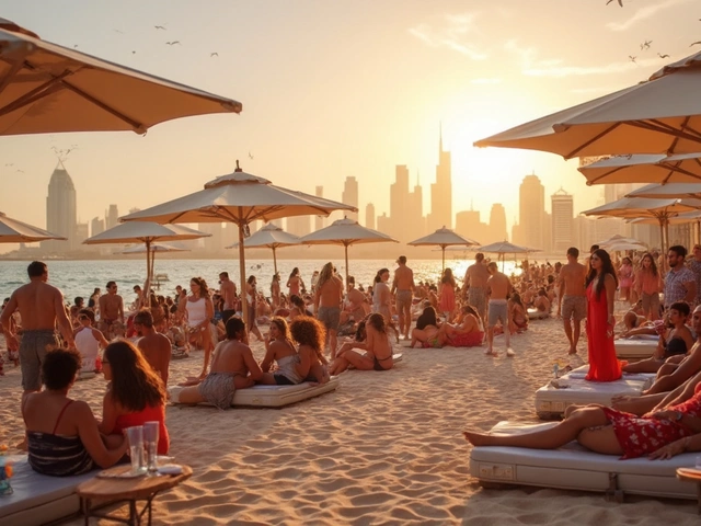 Barasti Beach: Feel the Dubai Pulse with Sun, Music, and Vibes