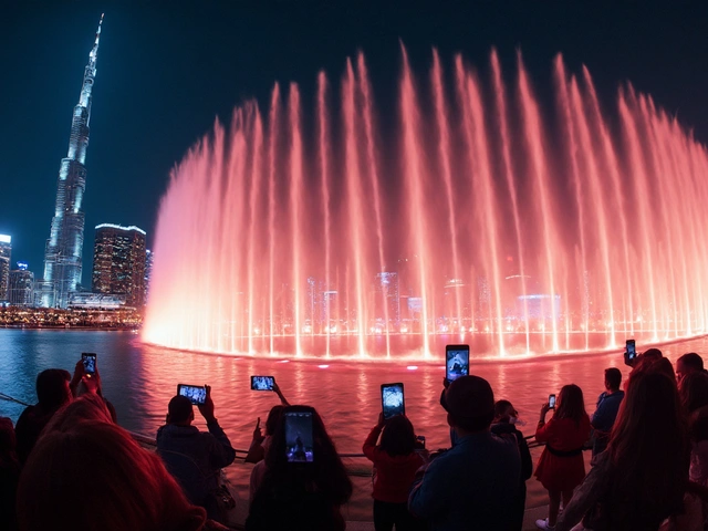 Dubai Fountain: Light and Water Spectacle in the Heart of Downtown