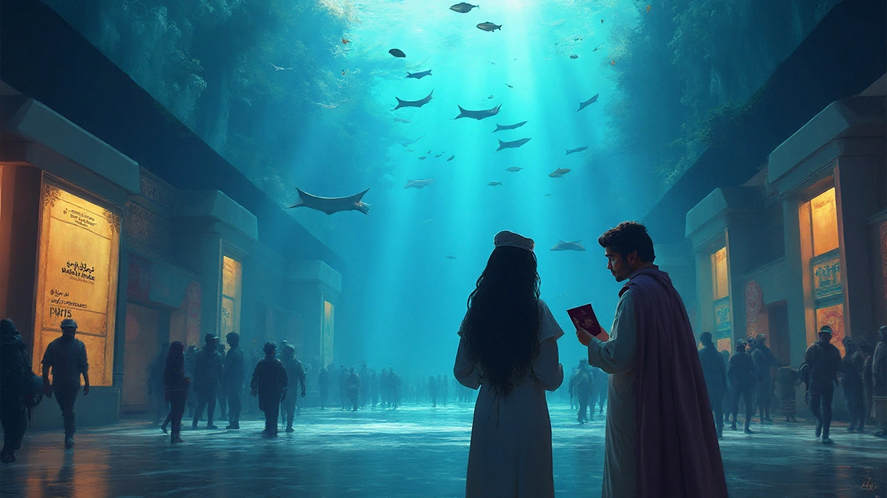 What Surprises Await During the Dubai Mall Aquarium Visit?
