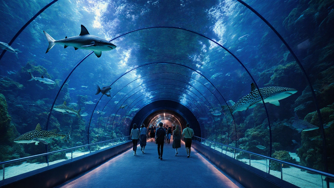 The Architecture of the Dubai Aquarium: A Modern Marvel