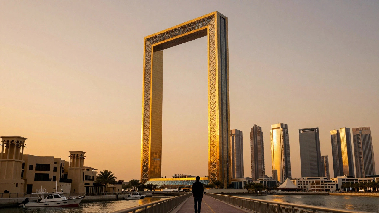 Dubai Frame: A Bridge Between the City's Rich History and Bright Future