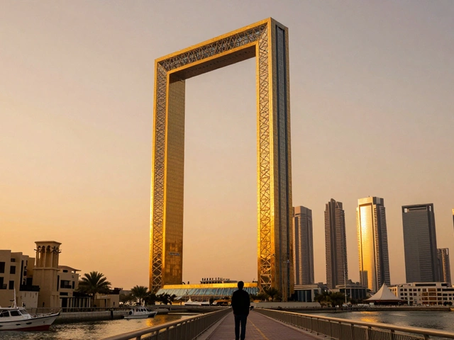 Dubai Frame: A Bridge Between the City's Rich History and Bright Future