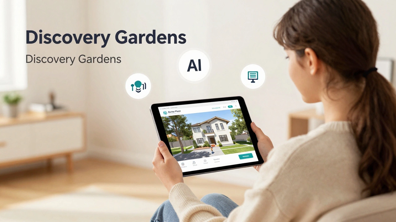First-time buyer exploring a virtual apartment tour with support tools from Better Place Real Estate.