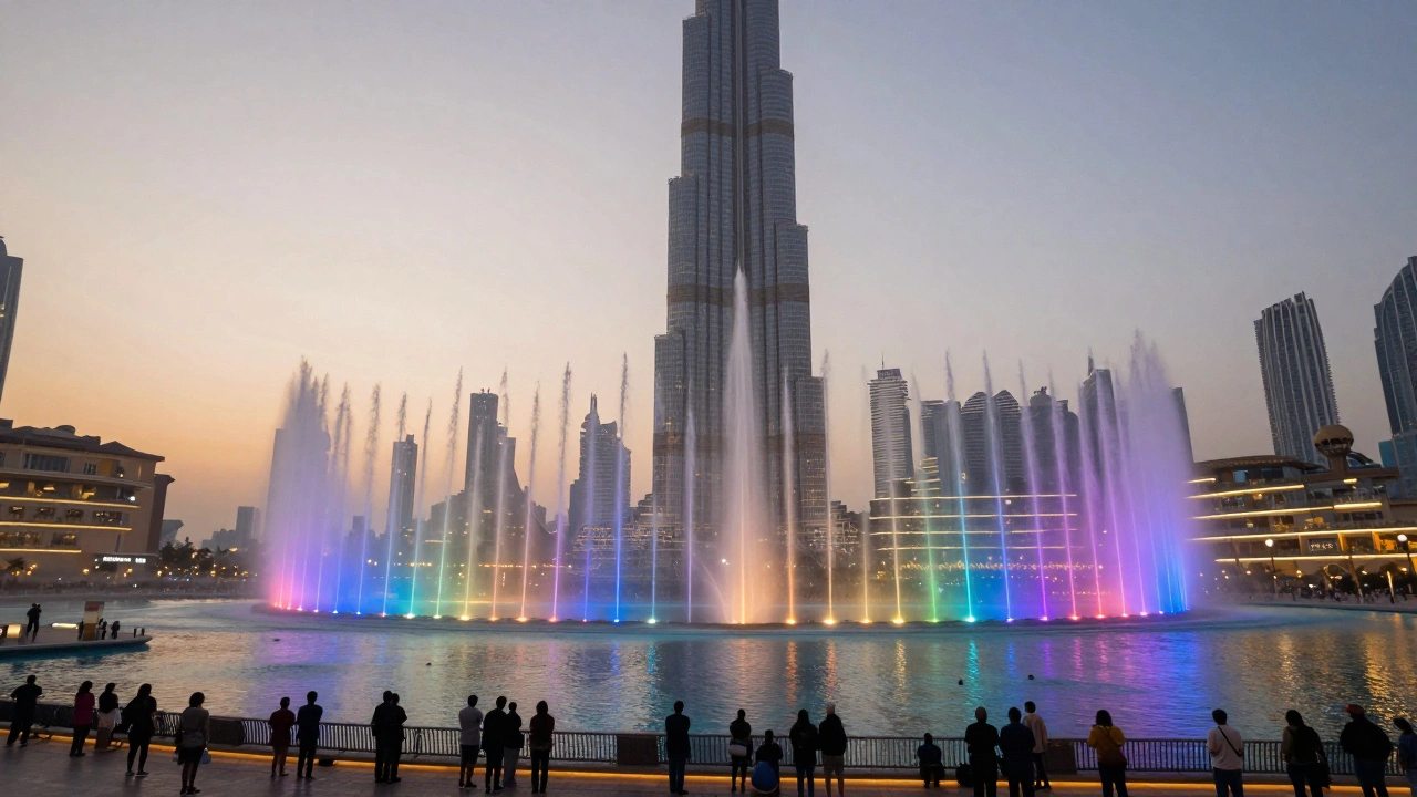 The Dubai Fountain: An Unrivaled Spectacle of Water and Light